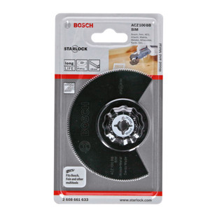 LAME SEGMENT STARLOCK BIM BOIS & METAL Ø100MM ACZ100BB