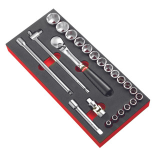 MODULE MOUSSE CLIQUET DOUILLES 1/2'' MODM.SL1PB