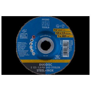 DISQUE A TRONCONNER PSF DUODISC STEELOX E 125-1,9
