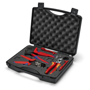 MALETTE A OUTILS POUR LE PHOTOVALTAÏQUE CONNECTEUR SOLAIRE MC4 7 OUTILS