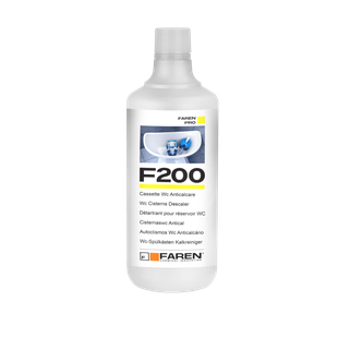 F200 1000 ML DÉTARTRANT POUR RÉSERVOIRS DE CHASSE D'EAU