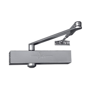 FERME-PORTE CPLT REGLABLE STANDARD GR150-2/4 BLANC RAL 9016