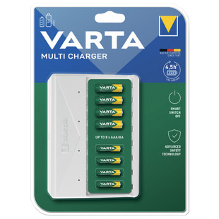 CHARGEUR VARTA  4,5H AAA/AA 8 CANAUX