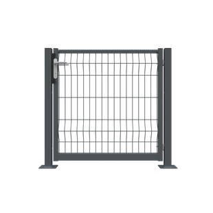 PORTAIL 1 VENTAIL AXIS /PLAT GRIS 7016