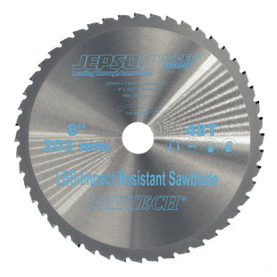 LAME CIRCULAIRE CARBURE DRYTECH® LBS RESISTANT AUX CHOCS POUR MACHINES SANS FIL