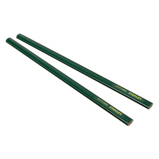 CRAYON DE MACON 30CM CORPS VERT - CARTE 2 PCS