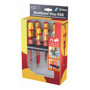 JEU DE TOURNEVIS KRAFTFORM PLUS ELECTRICIEN VDE (7 PIECES)