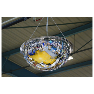 MIROIR HEMISPHERIQUE 1/2 SPHERE 360°