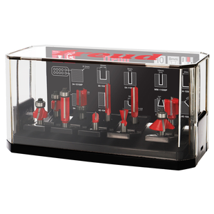 FRAISE MIXTE POUR DEFONCEUSE (COFFRET DE 10)