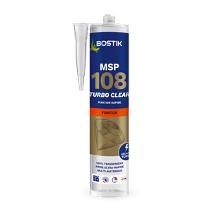 MASTIC DE FIXATION B.MSP 108 TURBO CLEAR CT290ML