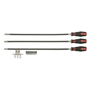 TOURNEVIS ERGOTORQUE® FLEXIBLES, L.500 MM (JEU DE 3)