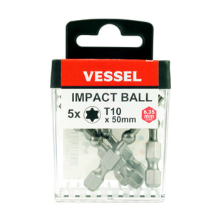 EMBOUT DE VISSAGE IMPACT BALL 50MM TORX (BOITE DE 5)