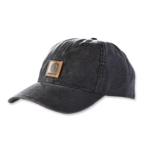 CASQUETTE CANVAS CAP 100289 001-BLKBLACK TU