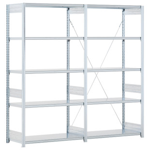 RAYONNAGE A TABLETTES AUTOMONTABLE TYPE EL GALVANISE