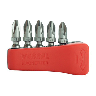 EMBOUTS DE VISSAGE IMPACT BALL 30MM + ETUI MAGNETISEUR (ETUI DE 5)