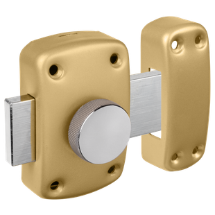 VERROU A BOUTON CYLINDRE