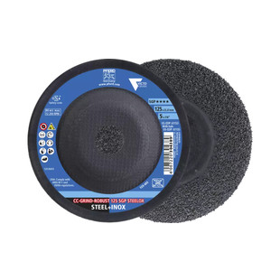 DISQUE ABRASIF CC-GRIND ROBUST 125 SGP STEELOX