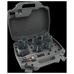 TREPAN CARBURE TUNGSTEN-K COFFRET 8DIA 22-76MM