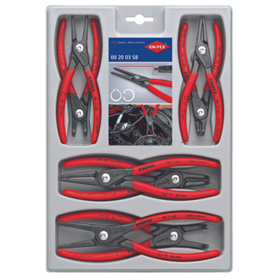 JEU DE 8 PINCES POUR CIRCLIPS