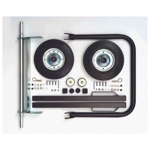 KIT BROUETTE POUR DIESEL 6000 A SIL C5 1 POIGNEE ROUES INCREVABLES DIAM 300MM