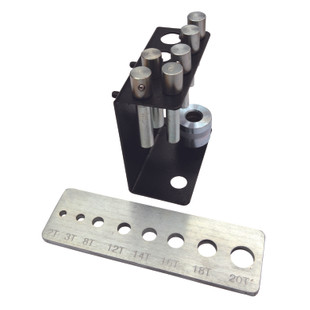 POINCON POUR PRESSE HYDRAULIQUE Ø10 A 30MM (JEU DE 8)