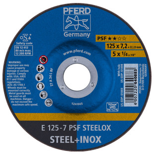 DISQUE A EBARBER PS-FORTE STEELOX