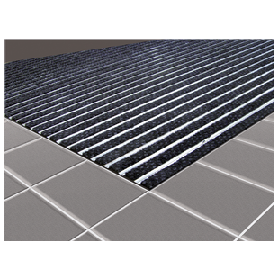 TAPIS D'ACCUEIL STRUCTURE METALLIQUE