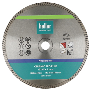 DISQUE DIAMANT CERAMIQUE PRO+