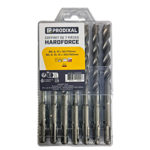 FORET BETON SDS+ 4 TAILLANTS (COFFRET 7 PIECES)
