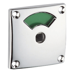 TARGETTE A VOYANT PERCE FRAISE VOYANT ROUGE ET VERT FINITION