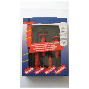 CHASSE-GOUPILLE LG CHROME-VANADIUM BRUNI POIGNEE AIR-GRIP 3-4-5-6-8MM (BTE 5)