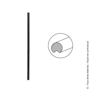 TRINGLE RAINUREE POUR ESPAGNOLETTE PROVENCE