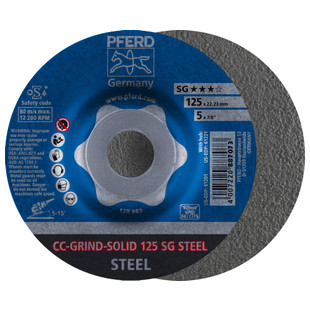 DISQUE ABRASIF CC-GRIND-SOLID SG STEEL