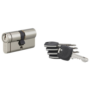 CYLINDRE DE SURETE "HG5"+ NICKELE 5 CLES AVEC CARTE DE PROPRIETE