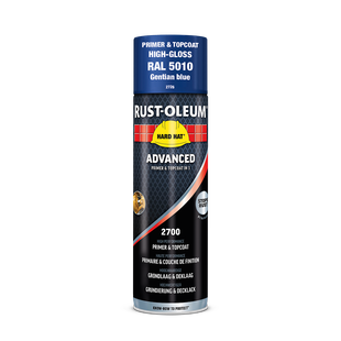 Peinture antirouille en aérosol 500ml - Hard-Hat® Advanced 2700