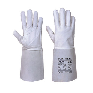 GANT DE SOUDEUR TIG PREMIUM GRIS