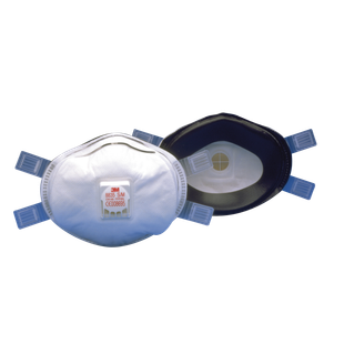 MASQUE COQUE ANTI-POUSSIERES GAMME PREMIUM FFP2R (BOITE DE 5)