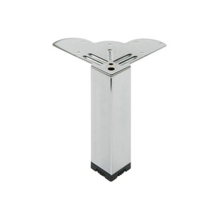 PIED CARRE ACIER 30 X 30 MM