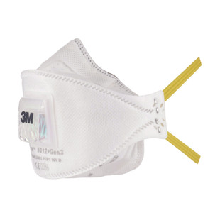 MASQUE ANTI-POUSSIERE GEN 3 AVEC SOUPAPE (BOITE DE 10)