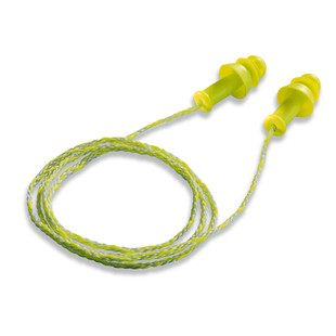 BOUCHON ANTI-BRUIT REUTILISABLE + CORDON LAVABLE WHISPER+