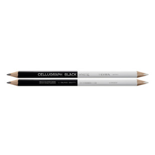 CRAYON UNI LYRA CELLUGRAPH BLACK&WHITE BTE DE 50