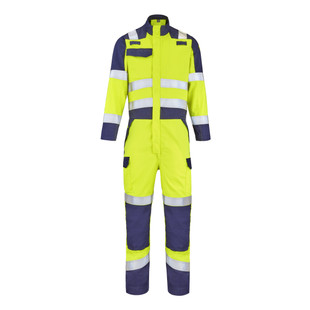 COMBINAISON 1 ZIP ATEX HV 260 XP MACA JAUNE FLUO/MARINE