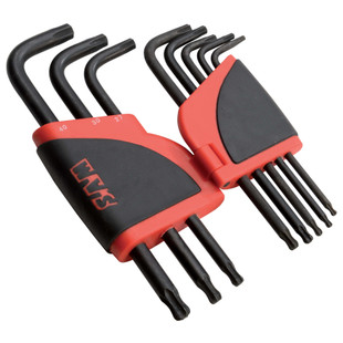 CLE MALE LONGUE TORX A TETE SPHERIQUE (RATELIER DE 8)