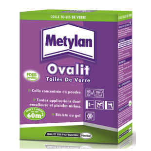 METYLAN COLLE REVETEMENTS MURAUX OVALIT TDV PAQUET 1 KG