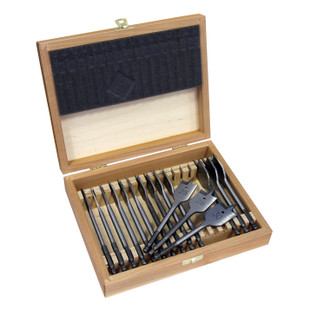 MECHE A BOIS PLATE (COFFRET DE 16)