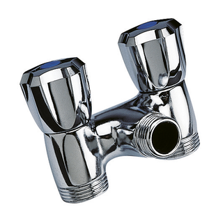 ROBINET DE MACHINE A LAVER DOUBLE CHROME 15/21