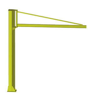 POTENCE SUR FUT TRIANGULEE ROTATION 270°