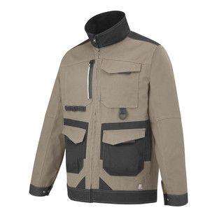 BLOUSON HOMME SHEAR BEIGE/CHARCOAL