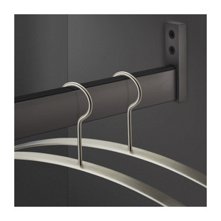 TUBE DE PENDERIE RECTANGULAIRE ALUMINIUM