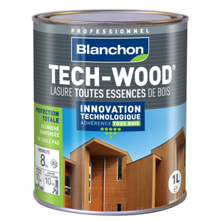TECH-WOOD LASURE TOUTES ESSENCE DE BOIS
